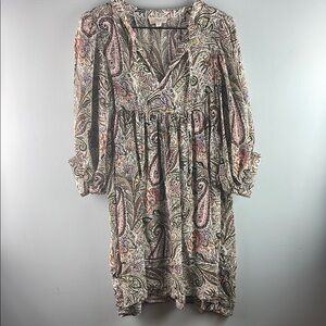 Elan Paisley Print Women's Dress Size S